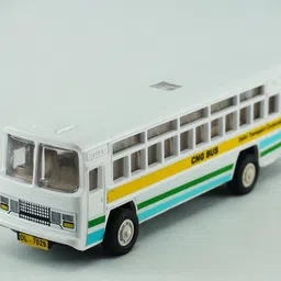 sarasi Mini City Bus, Durable Quality, Pull Back, No Sharp Edges image 2