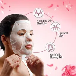 muphin trading company Combinations of Vitamin C Serum And Rose Sheet Mask image 2