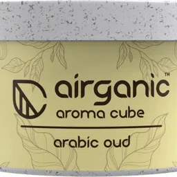 airganic Aroma Cube Arabic Oud - Organic Leakproof Refreshing fragrance Car Freshener Blocks image 1