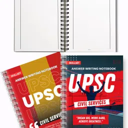 skillset UPSC Answer Writing Sheet A4 Notebook Plain 200 Pages-picture-12