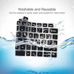 powernex Keyboard Cover for 3320 3420 3430 5430 7420 7430 Laptop - Black laptop Keyboard Skin image 4