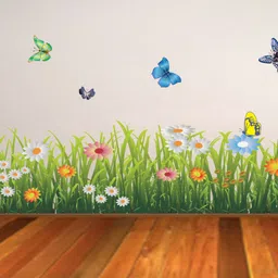 wallzone 110 cm Grass Removable Sticker image 3