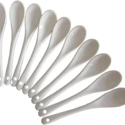 vvss Ceramic Coffee Spoon, 13Cm Small Tea Spoons for Ice-cream Tea spoon Ceramic Dessert Spoon Set-picture-27