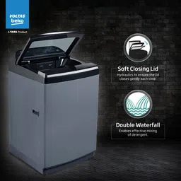 voltas beko 9 kg Fully Automatic Top Load Grey image 4