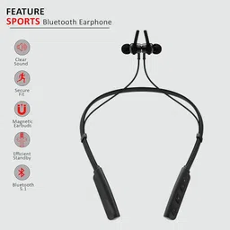 tabaret 24 Hrs Backup, Bluetooth v5.0 Neckband, Fast Charging, ENC Calling,Gaming Mode Bluetooth Headset-picture-11