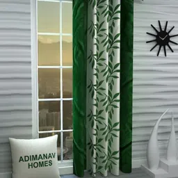 adimanav 274.32 cm (9 ft) Long Door Polyester Semi Transparent Curtain Single Curtain-picture-10