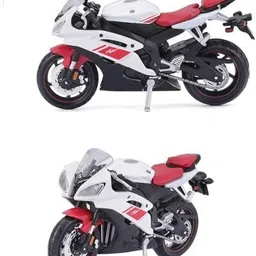 bestie toys Die-cast model 1:18 for Yamaha R6 alloy figures die-cast children's toy image 5