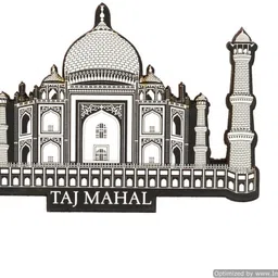 sihan handicrafts Kitchen Fridge Magnet / Door Magnet Black White TAJ MAHAL Fridge Magnet Pack of 1-picture-11