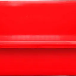 heart home Multiuses Rectangular Plastic Extra Large Tray, Organizer (Red) Tray image 2