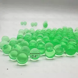 vikrida Gel Blaster Refill Ammo 20,000 Green 7–8mm Water Beads Non-Toxic (Pack of 2) Vase Filler image 4