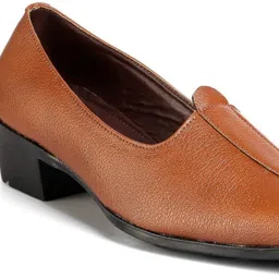 baxxico Men's 2 Inch Elevator Height Increasing Casual Punjabi Jutti, Mojari and Nagra Slip On For Men image 1