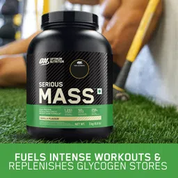 optimum nutrition (ON) Serious High Protein with Vitamins and Minerals Weight Gainers/Mass Gainers image 4