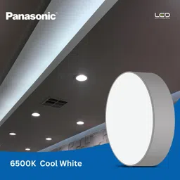 panasonic Surface LED Panel Light 18W (RD)- 6500K-PPAM16187R1 Ceiling Light Ceiling Lamp image 4