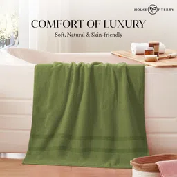 house of terry Cotton 450 GSM Bath Towel image 2