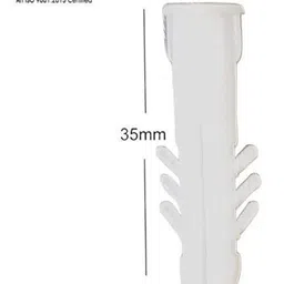 neerlap 6.5X35mm Nylon Sleeve wall plug/Gitti - 100 pcs. Plastic Anchor image 4