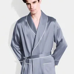 Light Blue Large Bath Robe-image-19