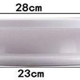 lomesh Cake Decorating Rotating Cake Turntable Revolving Cake Stand for Sugar Craft, Cake Turning Table 360 Degree Rotating Platform for Cake Baking (28cm -White- Pack of 1) Plastic Cake Server image 3