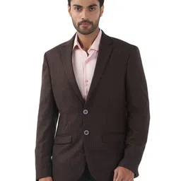 raymond Men Houndstooth Single Breasted Formal Blazer-picture-22