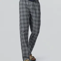 xyxx Checkmate Intellieaze Combed Cotton Checks Men Pyjama-picture-33