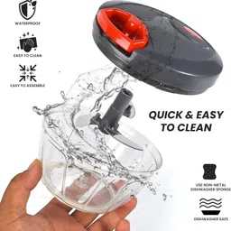 maxcool Multicolour Chopper for Kitchen Use – Plastic| Vegetable Hand-Pull Food Chopper Vegetable & Fruit Chopper image 3