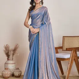 risila Embellished Bollywood Tissue, Pure Silk Saree-picture-24