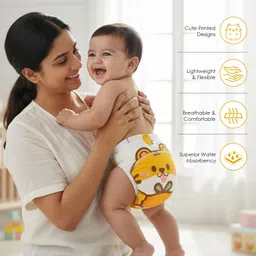 baby moo Tiger Cub Reusable Cloth Toddler Training Pants image 5