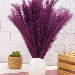 satyam kraft Purple Dried Sticks Artificial Flower-picture-13