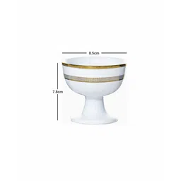 roxx Porcelain Footed Bowl Set of 6pcs image 4