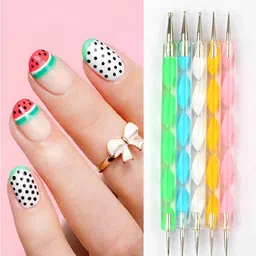 elora beauty professional Nail Dotting Tools (NO. Of 5 PCS) image 3