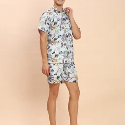 enciger Shirt Regular Shorts Co-ords Set image 4