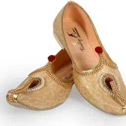 thirsty crow Stylish Men’s Ethnic Jutti for Traditional and Festive Wear Jutis For Men image 1