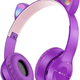 g2l LED Light Cat Ear Bluetooth 5.0 Noise Cancelling with Microphone Bluetooth Headset-picture-14