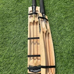 starson Worrier Mirrer Addition Desing Hard Tennis Bat 50 mm Blade Kashmir Willow Cricket Bat For 15+ Yrs image 3