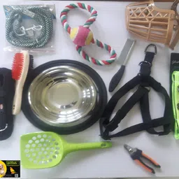 goldtails DOG KIT MEDIUM PACK OF 11 ITEMS IN 1 KIT Basic Comb for Dog-picture-25