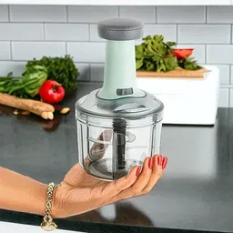 opulent by opulent Hand Chopper (1100 ml) Electric Vegetable & Fruit Chopper image 4