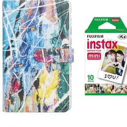 FUJIFILM Instax Mini 10X1 Instant Film with 108-sheet Colorful Graffitialbum for mini Film Roll image 3