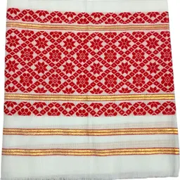 assam gamcha Polycotton, Cotton 101 GSM Bath, Face, Hand, Sport Gamcha image 3