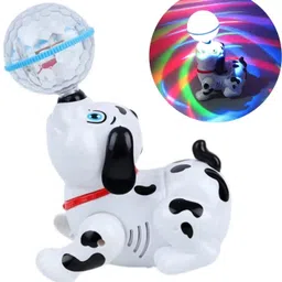 vihu Bump & Go Dancing Dog Toys with Music Flashing Lights-Sound for Small Babies|53-picture-10