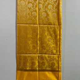 sdvarshafashion Art Silk Self Design Yellow Women Dupatta-picture-17
