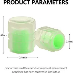 wishbone Plastic Tyre Valve Cap for Car, Bike image 3