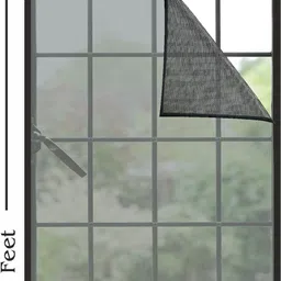 auralis Window Mosquito Net Pre Stiched with Adhesive Hook & Loop Tape Polyester Washable Adults Mosquito Net-picture-43