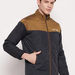 cantabil Men Colorblock Casual Jacket image 3
