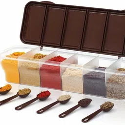 cmenterprise Containers Kitchen Rack Masala,Dry fruits containers Plastic image 5