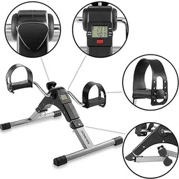 blessfit Compact Mini Exercise Bike for Home & Office Workout – Portable Pedal Trainer Mini Pedal Exerciser Cycle-picture-11