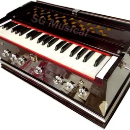 sg musical 3 1/4 Octave, Double Bellow, 39 Keys,7 Stopper FTGHARL58 3.25 Octave Hand Pumped Harmonium-picture-30
