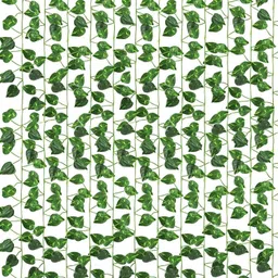 daissy raise Pack of 3 Artificial Money Plant Creeper For|Home|Garden|Office|Decoration Green Anthurium Artificial Flower-picture-17