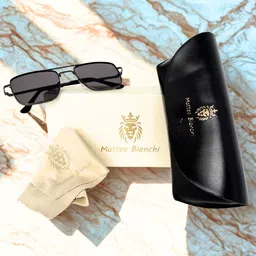 matteo bianchi Photochromatic Lens Over-sized Sunglasses (45) image 3