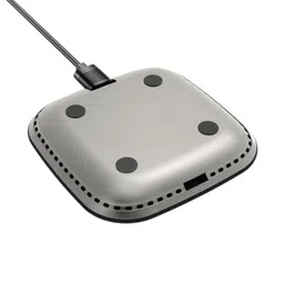 AirSound 15W Qi-Certified Wireless Charger Square Pad for iPhone, Samsung & AirPods Pro Charging Pad image 4