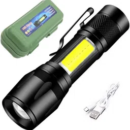 small sun Small zy-c702 Metal Rechargeable Torch Torch image 2