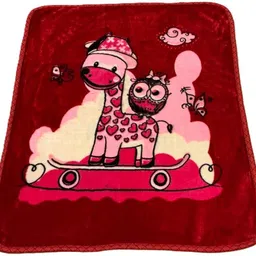 zedfiber Cartoon Crib Mink Blanket for Mild Winter-picture-17